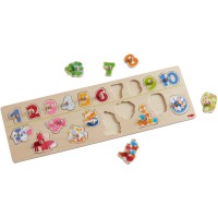 HABA - Peg Puzzle Animals By Number