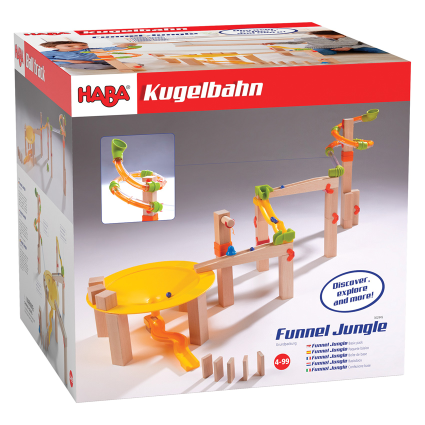 HABA - Ball Track Funnel Set